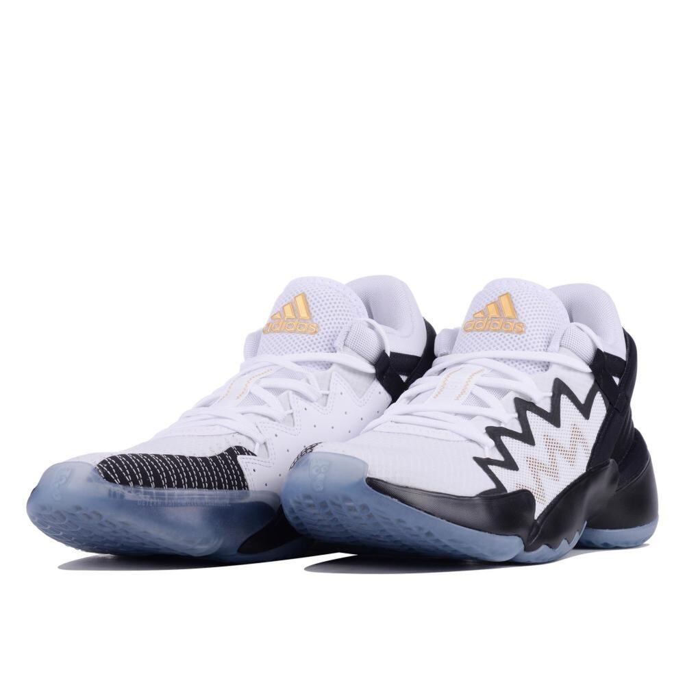 adidas Donovan Mitchell D.O.N. Issue 2 Shoes Men's White Size: 7.5